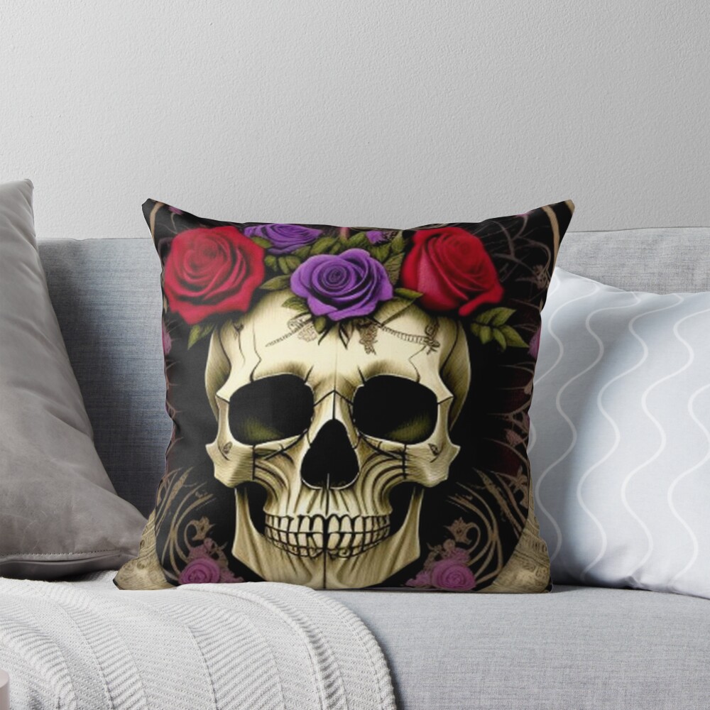 Item preview, Throw Pillow designed and sold by TheDarkWardrobe.