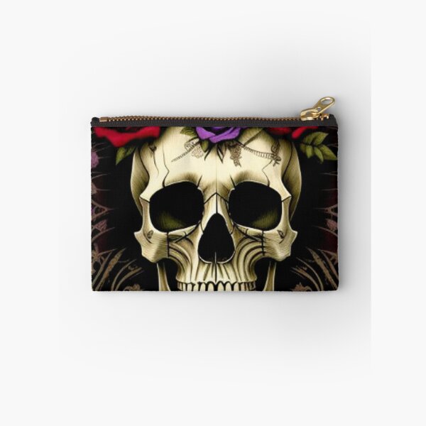 Item preview, Gothic Skull Roses designed and sold by TheDarkWardrobe.