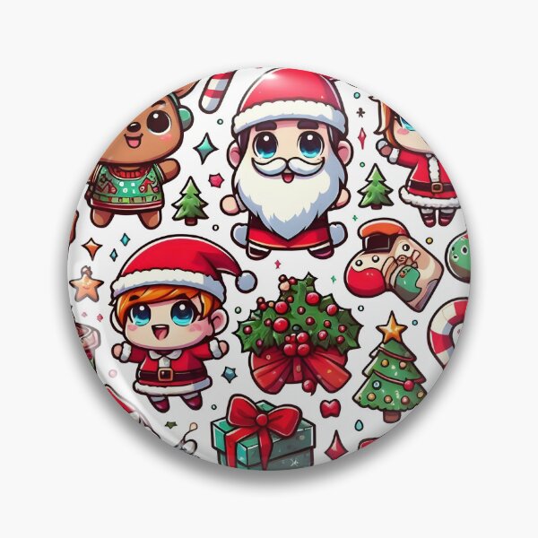 Item preview, Christmas Chibi Pattern 3.0 designed and sold by StickyGuys.