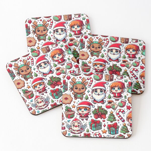 Item preview, Christmas Chibi Pattern 3.0 designed and sold by StickyGuys.