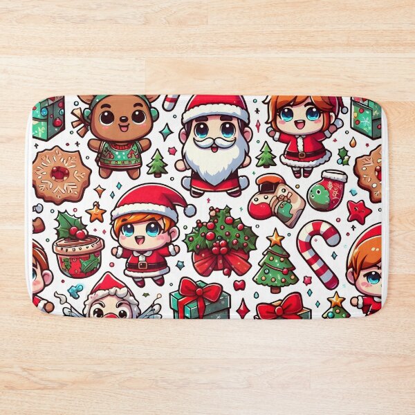 Item preview, Christmas Chibi Pattern 3.0 designed and sold by StickyGuys.