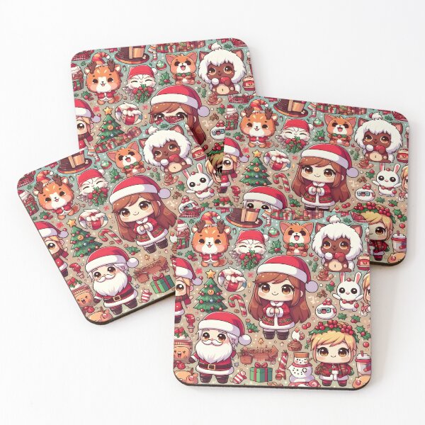 Item preview, Christmas Chibi Pattern 4.0 designed and sold by StickyGuys.