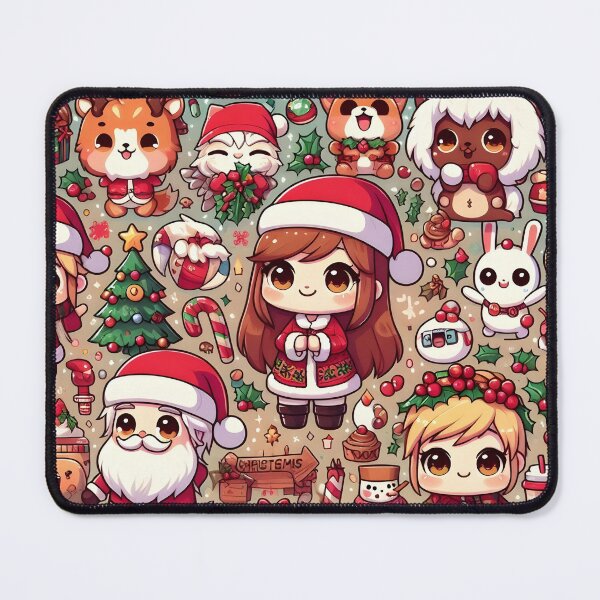 Item preview, Christmas Chibi Pattern 4.0 designed and sold by StickyGuys.