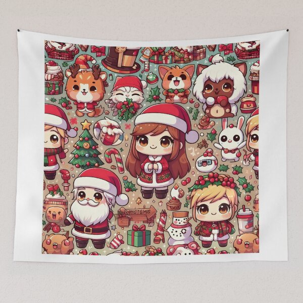 Item preview, Christmas Chibi Pattern 4.0 designed and sold by StickyGuys.