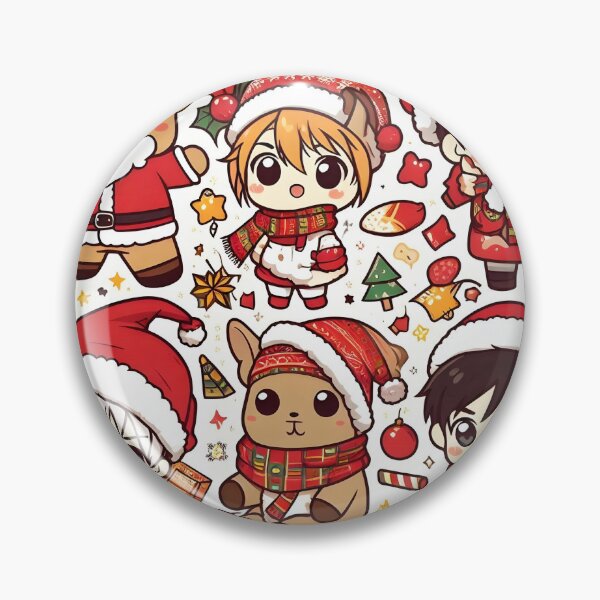 Item preview, Christmas Chibi Pattern 5.0 designed and sold by StickyGuys.