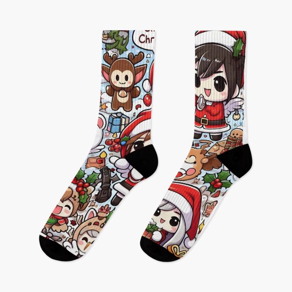 Item preview, Christmas Chibi Pattern 6.0 designed and sold by StickyGuys.