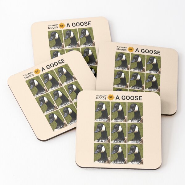 Item preview, The many moods of a goose designed and sold by dogfish-art.