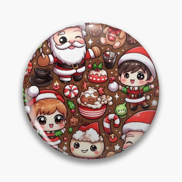 Item preview, Christmas Chibi Pattern 7.0 designed and sold by StickyGuys.