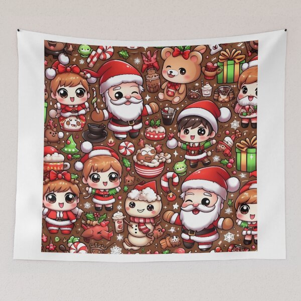 Item preview, Christmas Chibi Pattern 7.0 designed and sold by StickyGuys.