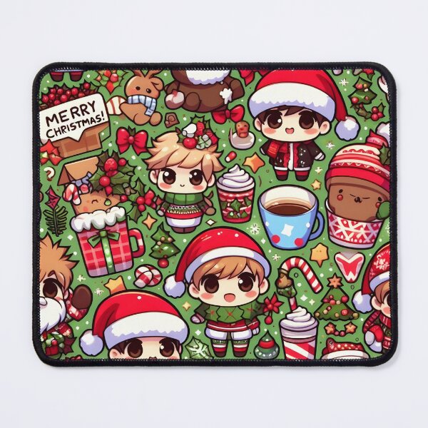 Item preview, Christmas Chibi Pattern 8.0 designed and sold by StickyGuys.