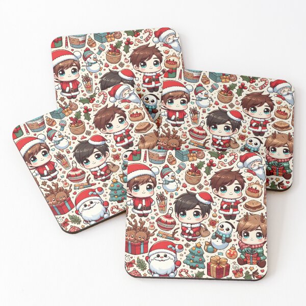Item preview, Christmas Chibi Pattern 1.1 designed and sold by StickyGuys.
