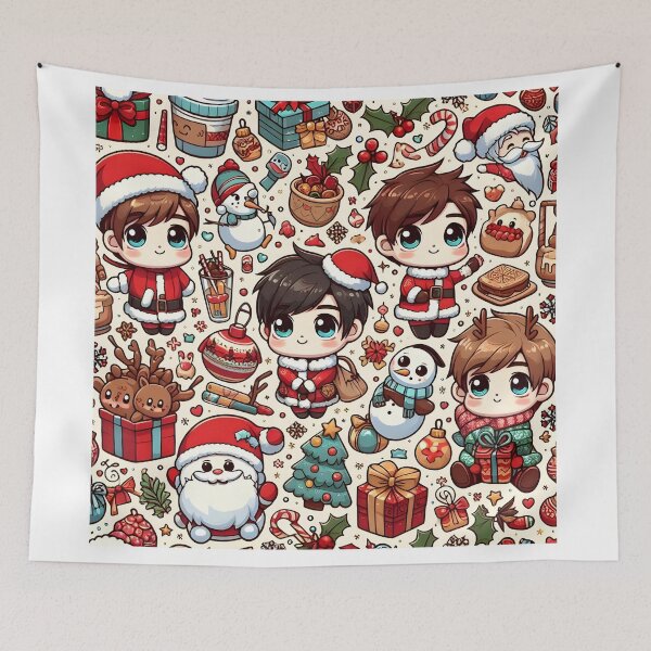 Item preview, Christmas Chibi Pattern 1.1 designed and sold by StickyGuys.