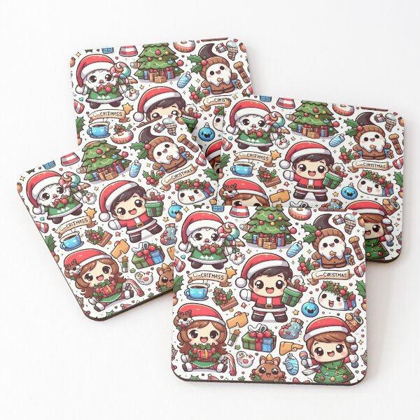 Item preview, Christmas Chibi Pattern 1.2 designed and sold by StickyGuys.