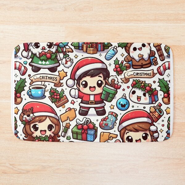 Item preview, Christmas Chibi Pattern 1.2 designed and sold by StickyGuys.
