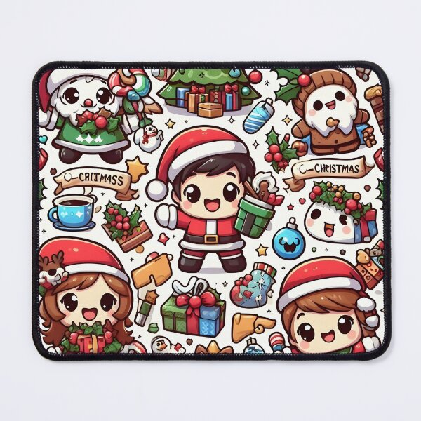 Item preview, Christmas Chibi Pattern 1.2 designed and sold by StickyGuys.