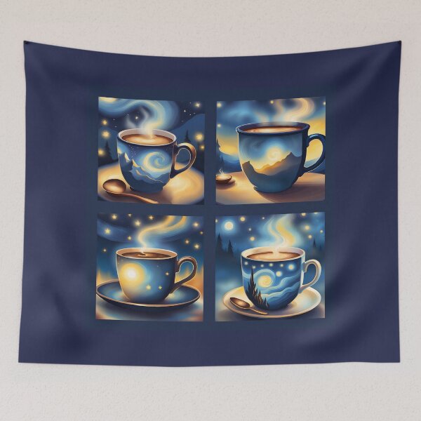 Item preview, Starry Night Coffee designed and sold by annmariek2018.