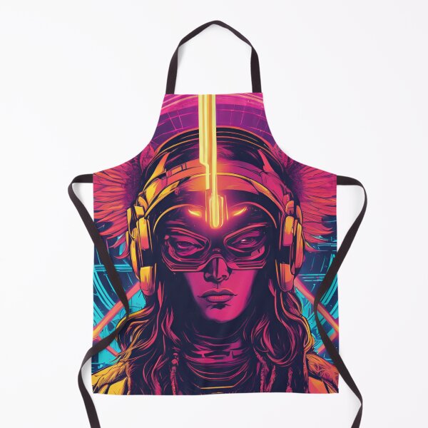 Item preview, Neon-Glowing Cyberpunk Angel T-Shirt - Futuristic Hip God with Electric Halo Art D58 designed and sold by pixelandcrafted.