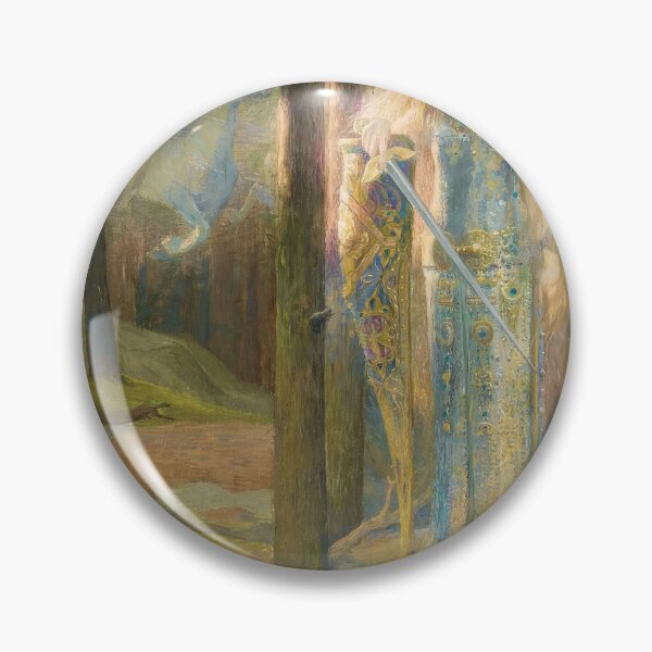 Item preview, Gaston Bussiere French La Révélation, Brünnhilde découvrant Sieglinde et Siegmund designed and sold by TeeARTHY.
