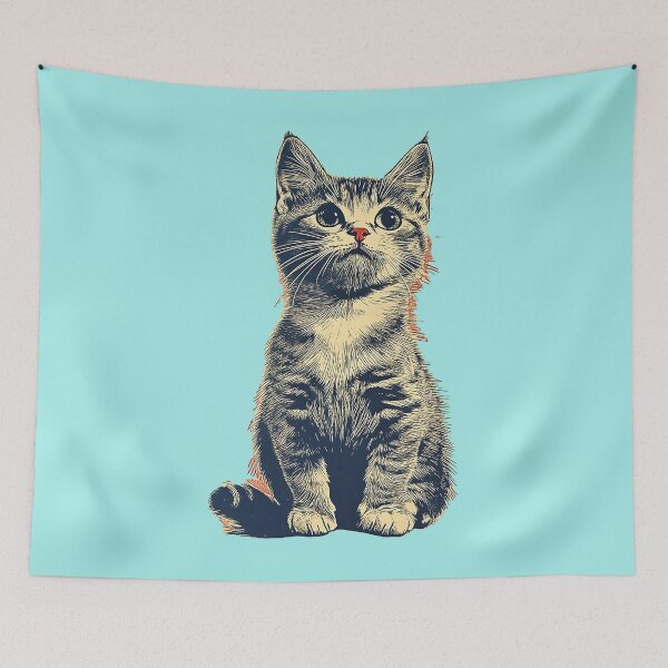 Item preview, Ridiculously Cute Cat designed and sold by yololite.