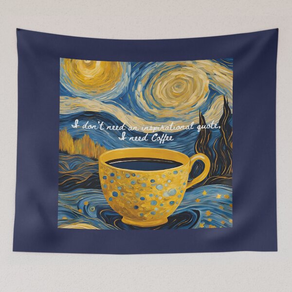 Item preview, I don't need an inspirational quote, I need coffee designed and sold by annmariek2018.