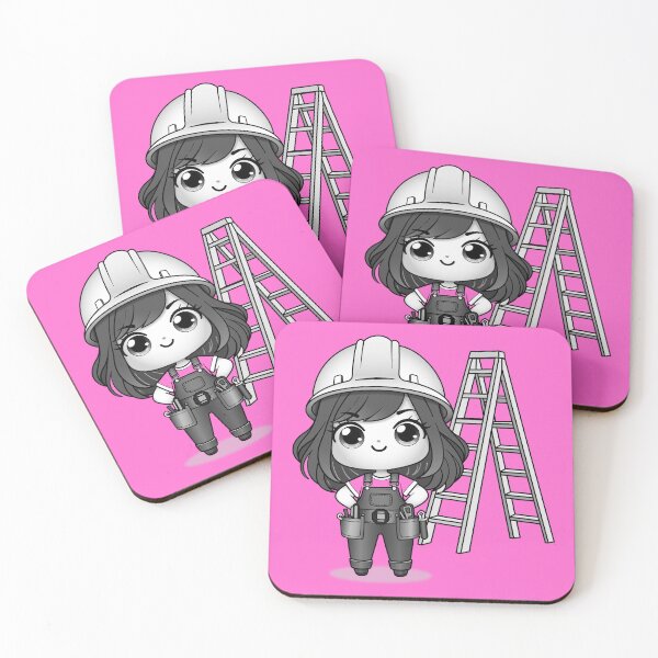 Item preview, Girl Construction Worker Builder designed and sold by ITSAGIRLSWORLD2.