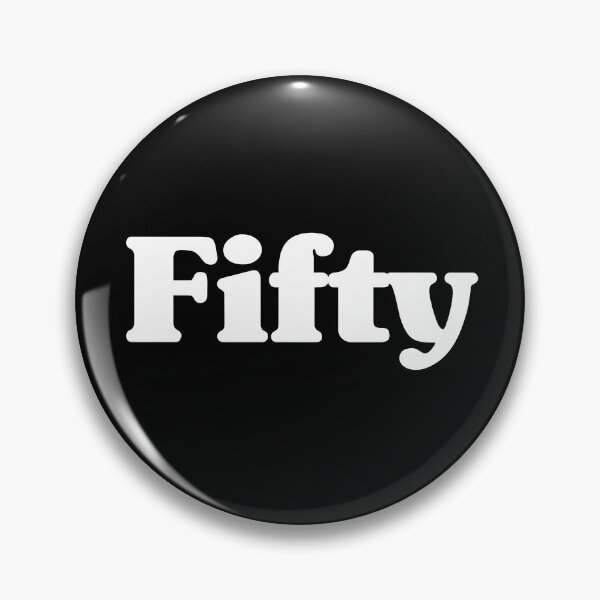 Item preview, Fifty 50th Birthday For Women Or Men designed and sold by thepixelgarden.