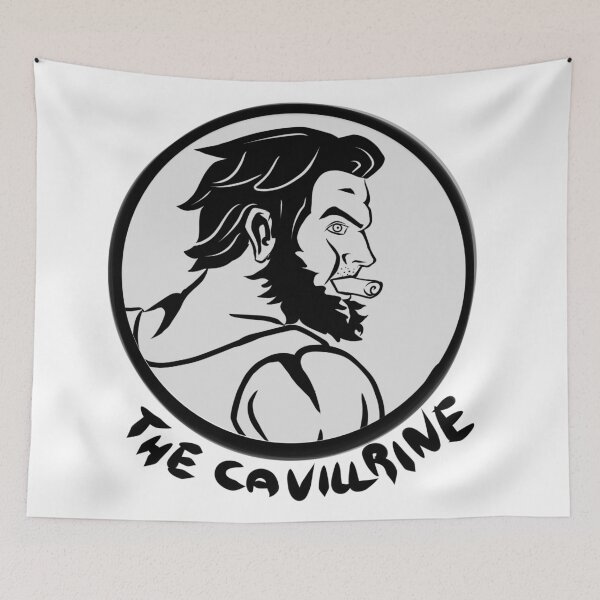 Item preview, "Cavillrine": The Ultimate Crossover CARTOON, VECTORIZED - Danger, Stickers, emily, T-Shirts designed and sold by MechanicalART.