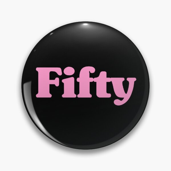 Item preview, Fifty 50th Birthday For Women Or Men designed and sold by thepixelgarden.