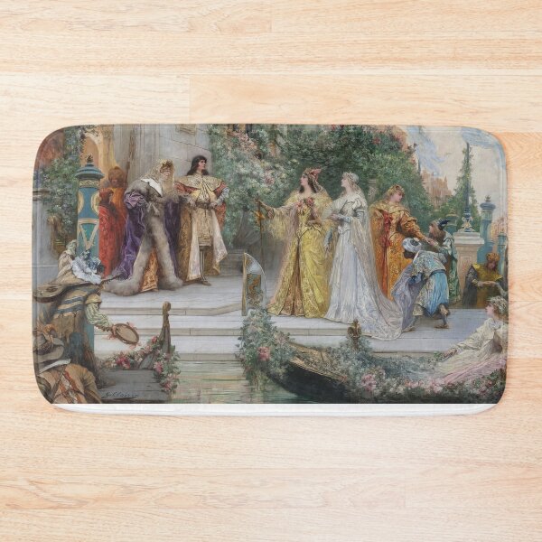Item preview, Georges Jules Victor Clairin The Arrival of the Guests, Venice designed and sold by TeeARTHY.
