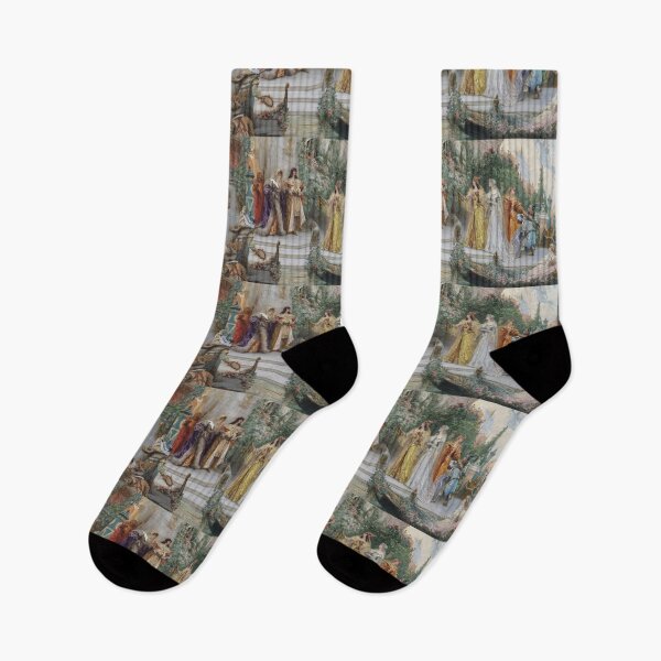 Item preview, Georges Jules Victor Clairin The Arrival of the Guests, Venice designed and sold by TeeARTHY.