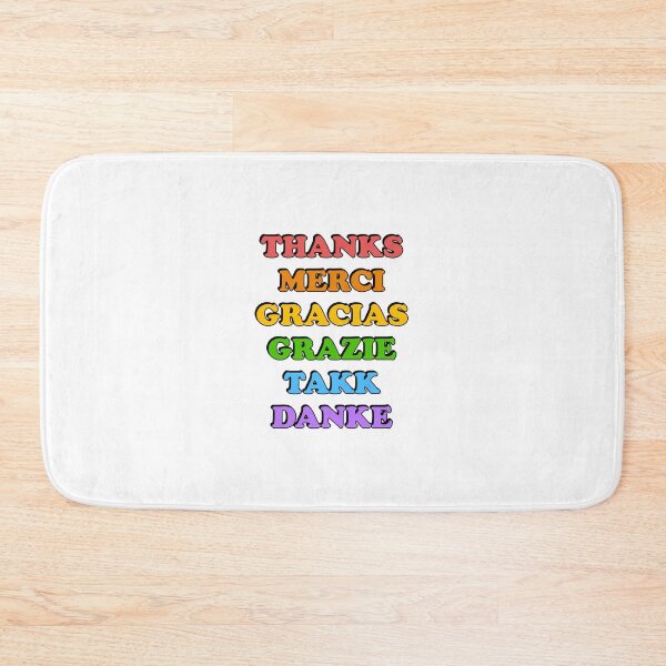 Item preview, Thank you - giving thanks in different languages - happy thanksgiving designed and sold by Inspirationmotivation.