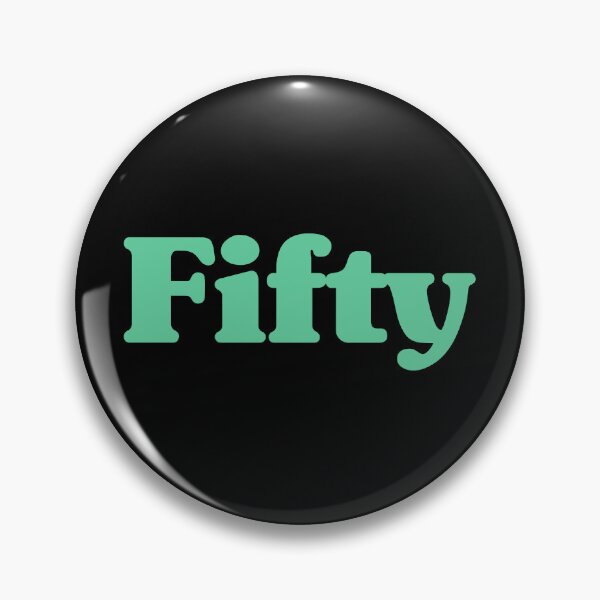 Item preview, Fifty 50th Birthday For Women Or Men designed and sold by thepixelgarden.