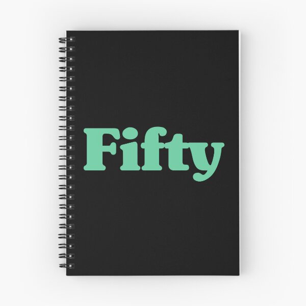 Item preview, Fifty 50th Birthday For Women Or Men designed and sold by thepixelgarden.