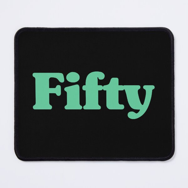 Item preview, Fifty 50th Birthday For Women Or Men designed and sold by thepixelgarden.