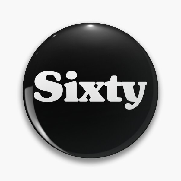 Item preview, Sixty 60th Birthday For Women Or Men designed and sold by thepixelgarden.