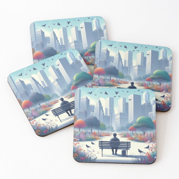 Item preview, Solitude in the Park designed and sold by ZenOfAIarts.