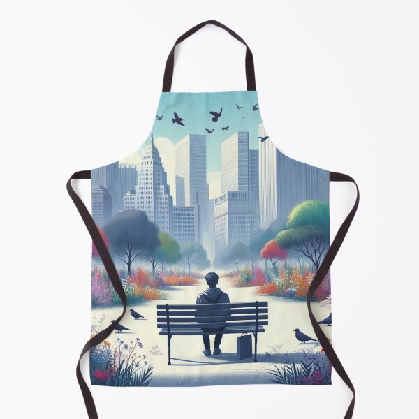 Item preview, Solitude in the Park designed and sold by ZenOfAIarts.