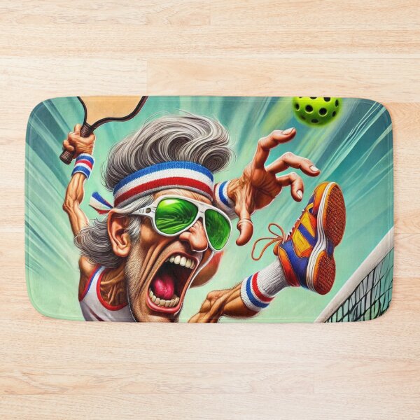 Item preview, Epic Pickleball Caricature Smash designed and sold by OutofFocusShop.