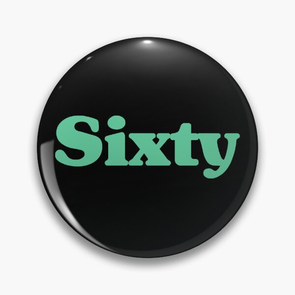Item preview, Sixty 60th Birthday For Women Or Men designed and sold by thepixelgarden.