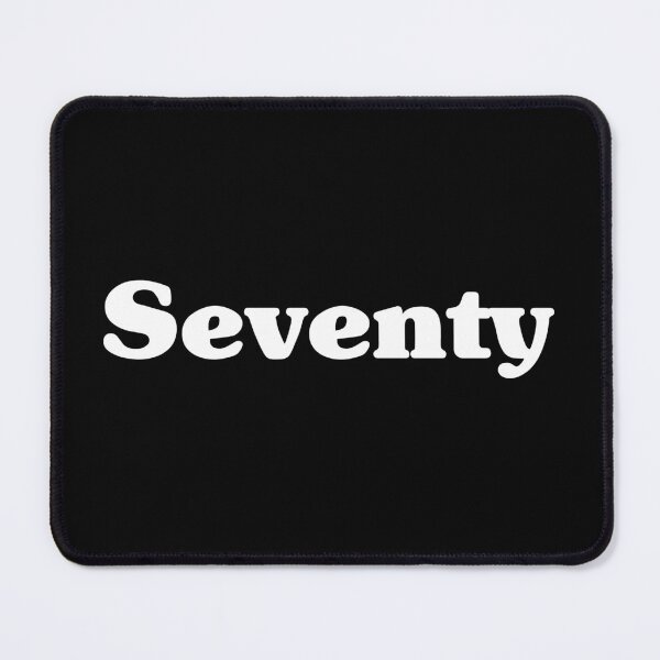 Item preview, Seventy 70th Birthday For Women Or Men designed and sold by thepixelgarden.