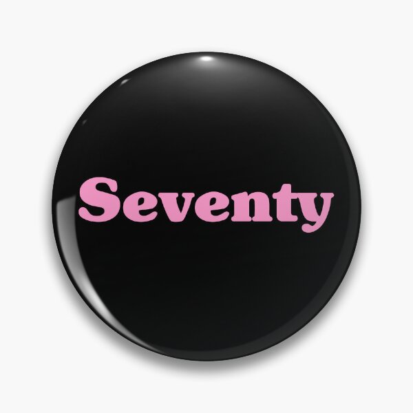 Item preview, Seventy 70th Birthday For Women Or Men designed and sold by thepixelgarden.
