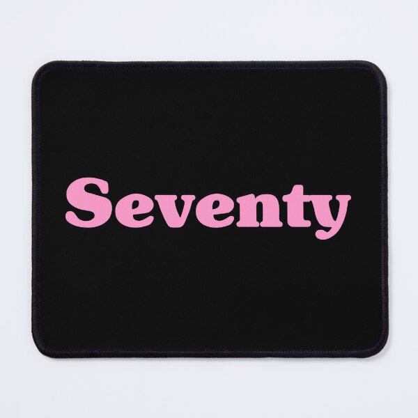 Item preview, Seventy 70th Birthday For Women Or Men designed and sold by thepixelgarden.