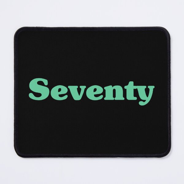 Item preview, Seventy 70th Birthday For Women Or Men designed and sold by thepixelgarden.