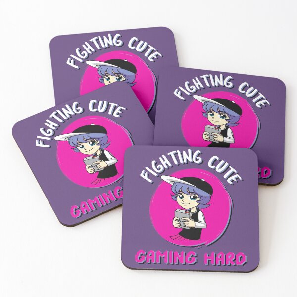 Item preview, Fighting Cute, Gaming Hard: Anime Gamer designed and sold by SuperstyleTees.