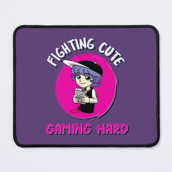 Item preview, Fighting Cute, Gaming Hard: Anime Gamer designed and sold by SuperstyleTees.