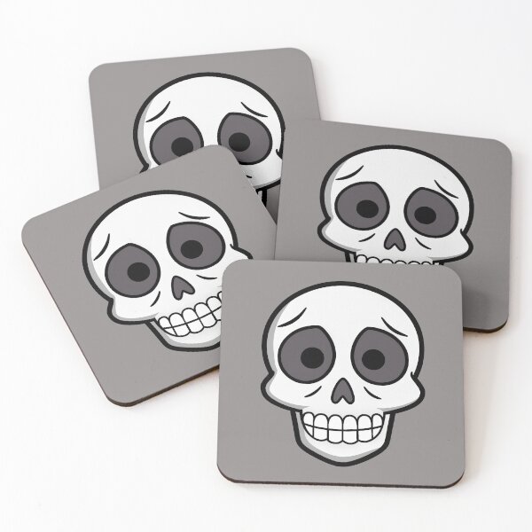 Item preview, Confused Halloween Skull  designed and sold by donwillisjrart.