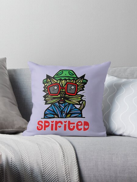 Spirited Throw Pillow