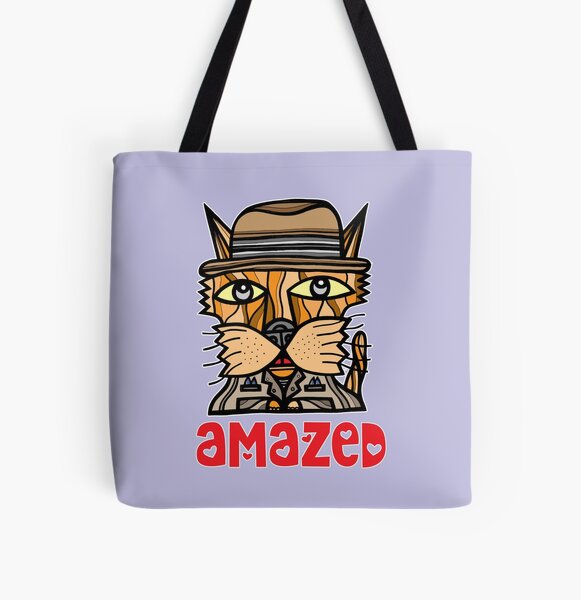 Amazed All Over Print Tote Bag