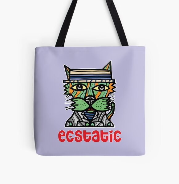 Ecstatic All Over Print Tote Bag