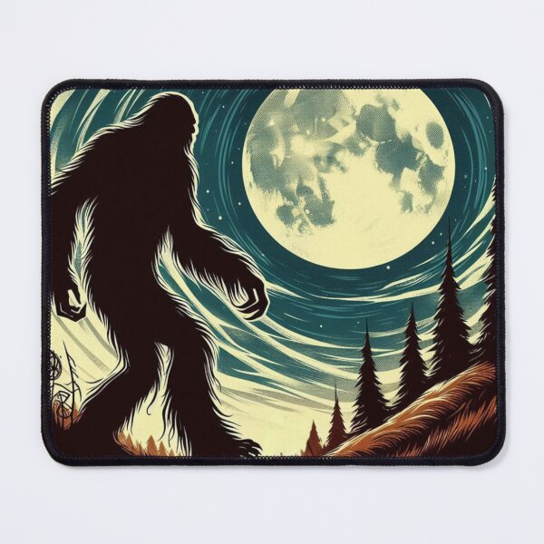 Item preview, Sasquatch Moonlit Stroll designed and sold by SpicyGingerTees.